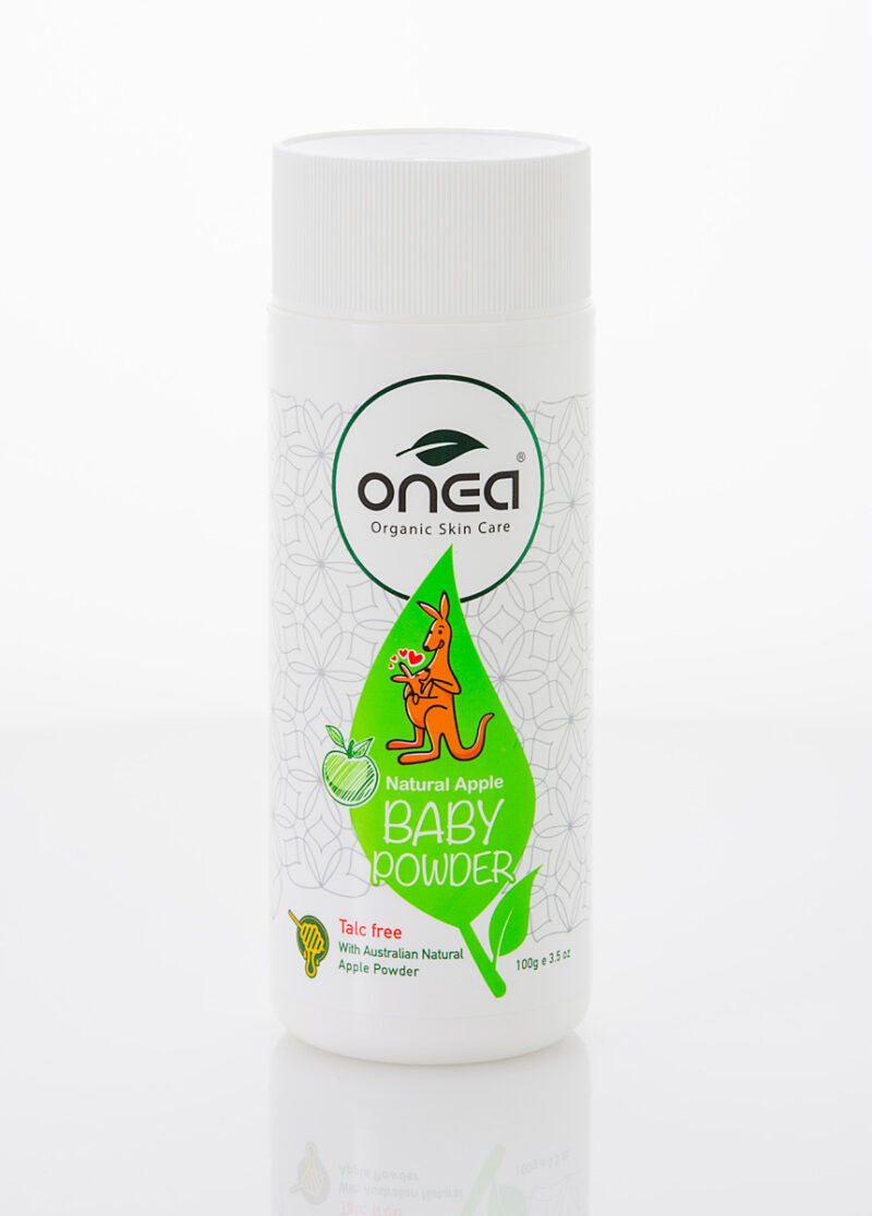 Natural Apple Baby Powder - Organic Baby Skincare
