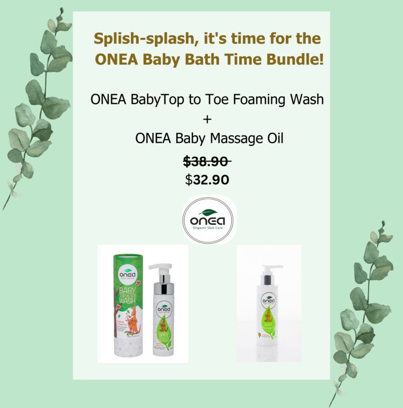 ONEA Baby Bath Time Bundle