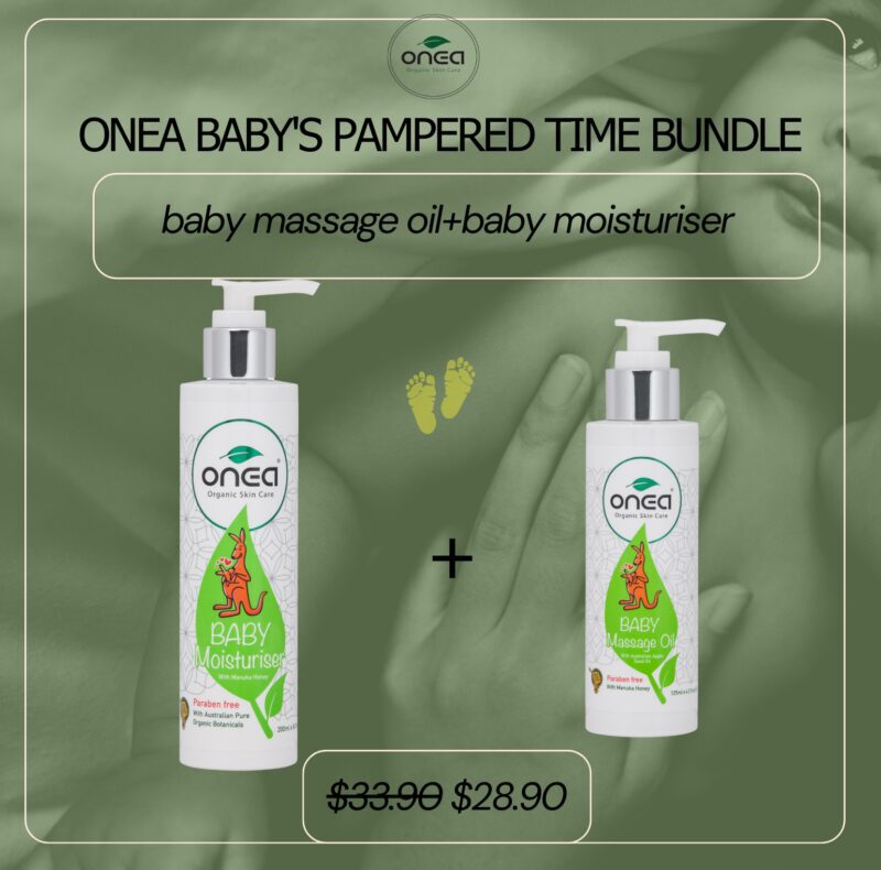 ONEA Baby's Pampered Time Bundle Baby Skincare