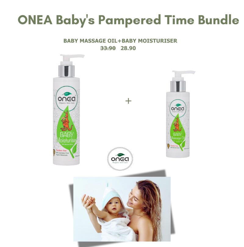 ONEA Baby's Pampered Time Bundle Baby Skincare