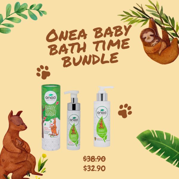 ONEA Baby Bath Time Bundle